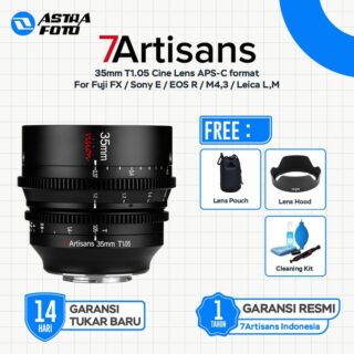 7artisans Photoelectric 35mm T1.05 Vision Cine Lens for Mirrorless - SONY E