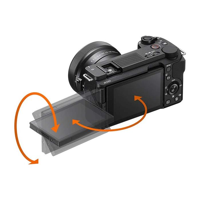 Sony ZV E10 II Sony ZVE10 Mark II Mirrorless Camera Body Only / Kit 16-50mm GARANSI RESMI - Body Only, Black · 9