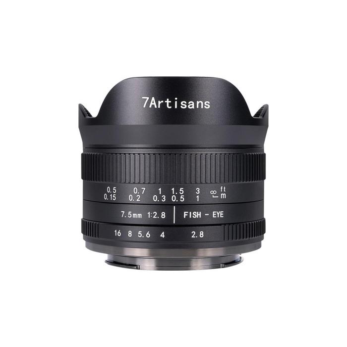 7artisans 7.5mm F2.8 Mark II Fish eye Lens - for Sony E mount Fuji FX Mount M43 Canon RF Mount M Mount Nikon Z - FUJI FX · 3