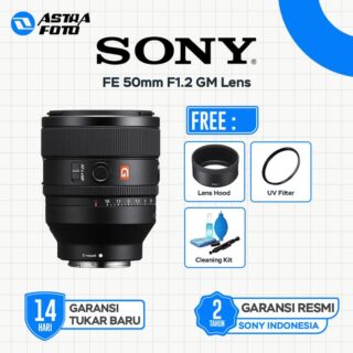 SONY FE 50mm F/1.2 GM Lens / Lensa Sony 50mm F1.2 G Master