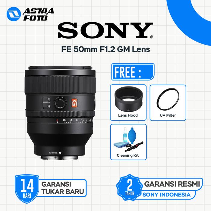 Sony SONY FE 50mm F/1.2 GM Lens / Lensa Sony 50mm F1.2 G Master