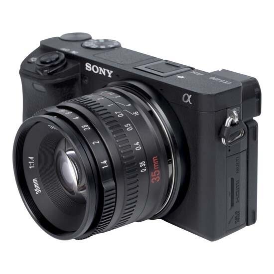 7Artisans 35mm/F1.4 APS-C Lens format for Mirrorless Camera - FUJI FX SILVER · 6