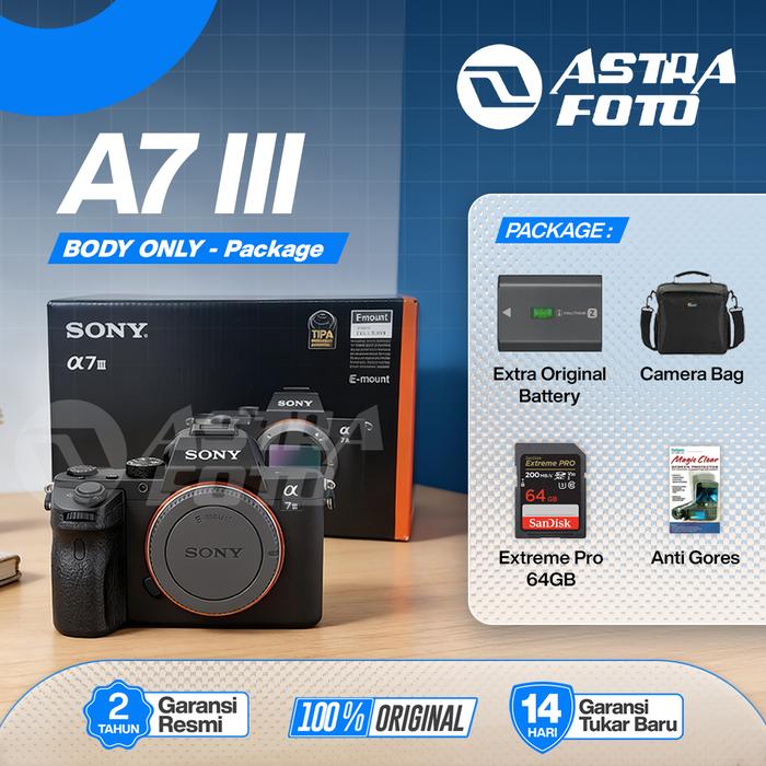 SONY ALPHA A7III / SONY A7 MARK III BODY ONLY Full Frame - Standard · 6