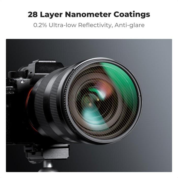 K&F Concept Gold Streak 67mm Filter Nano-X Anamorphic Flare Like Effects KNF Concept · 6