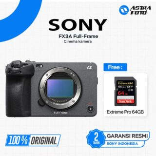 SONY FX3A Full Frame Cinema Line Body Only FX 3 Sony