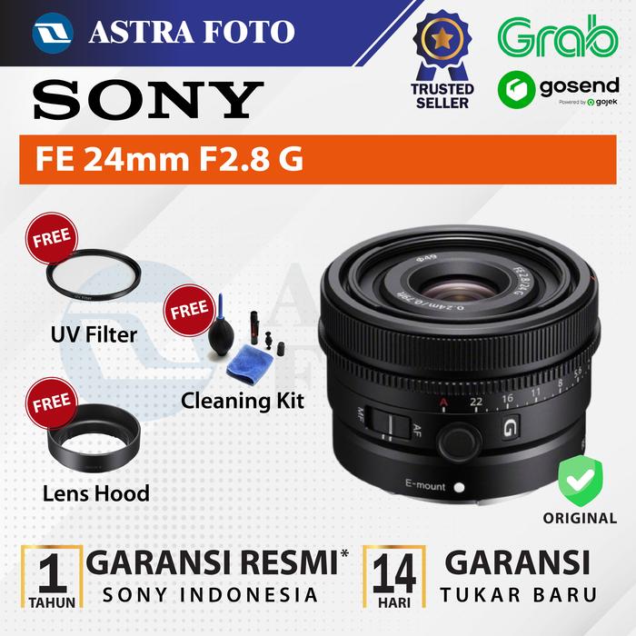 Sony SONY FE 24mm F2.8 G Lensa Full Frame Lens Garansi Resmi