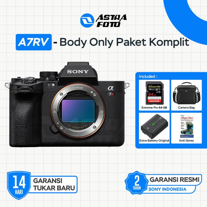 Sony A7RV Alpha A7R V A7 RV A7R5 - Body Only GARANSI RESMI - Standard · 6