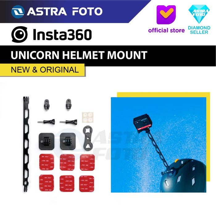 Insta360 Unicorn Helmet Mount for Insta 360 One X2 One R One X · 2