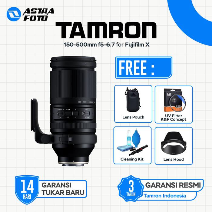 Tamron Tamron 150-500mm f5-6.7 Fujifilm X Di III VC VXD 150-500 mm Fuji RESMI