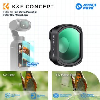 K&F Concept Filter 10x Macro Lens For DJI Osmo Pocket 3 KNF Concept