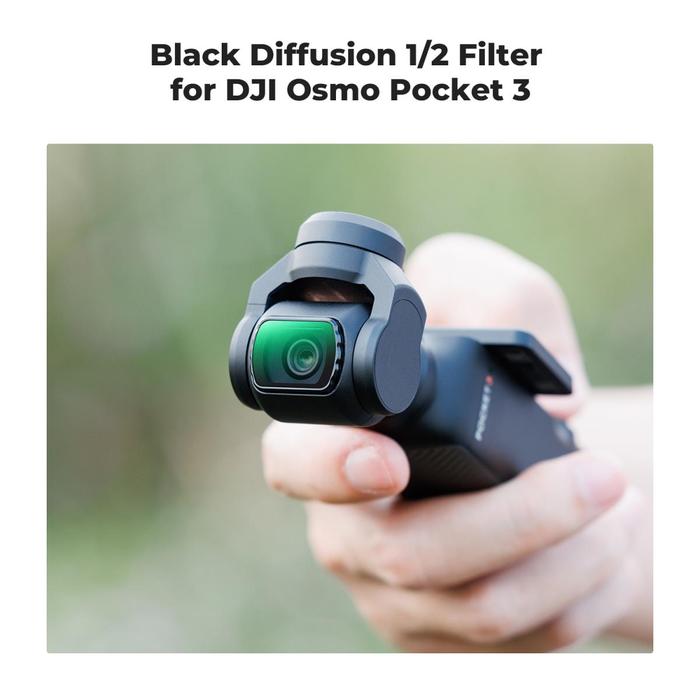 K&F Concept Black Mist 1/2 Filter For DJI Osmo Pocket 3 KNF Concept Black Diffusion Filter · 8