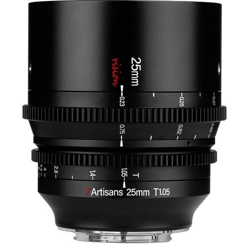 7artisans Photoelectric 25mm T1.05 Vision Cine Lens for mirrorless - SONY E · 7