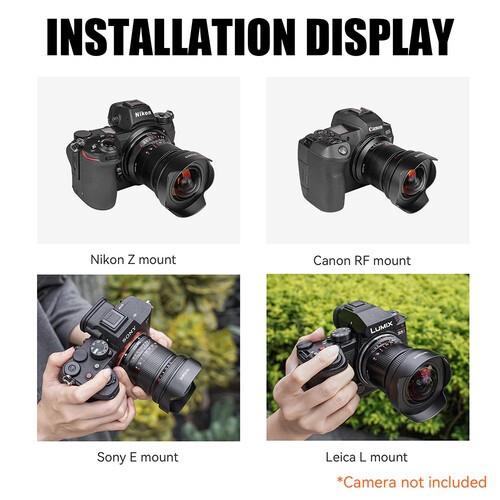 7artisans 9mm f/5.6 Full Frame Photoelectric lens (Almost O Distortion) Sony E Mount - Nikon Z - Canon EOS RF - Leica L - SONY FE · 2