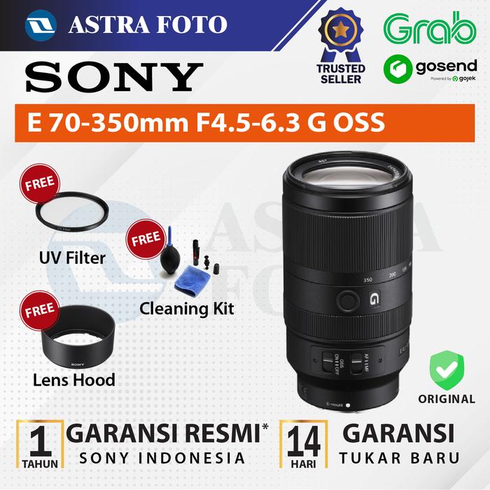 Sony SONY E 70-350mm F4.5-6.3 G OSS Lensa Kamera Mirorrless SEL70350G Lens