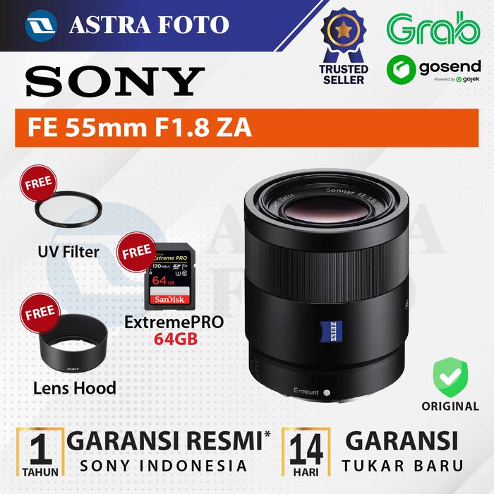 Sony Sony Lens Sonnar T FE 55mm F1.8 ZA / SONY FE 55mm F1.8