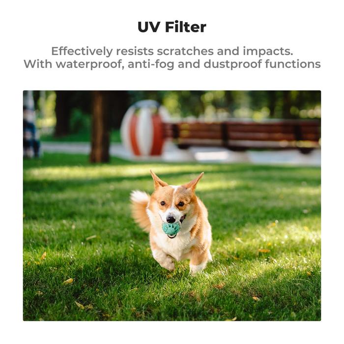 K&F Concept Filter UV + CPL + ND16/PL + ND32/PL + ND64/PL + ND256/PL For DJI Osmo Pocket 3 KNF Concept 6-Pack Filters · 5