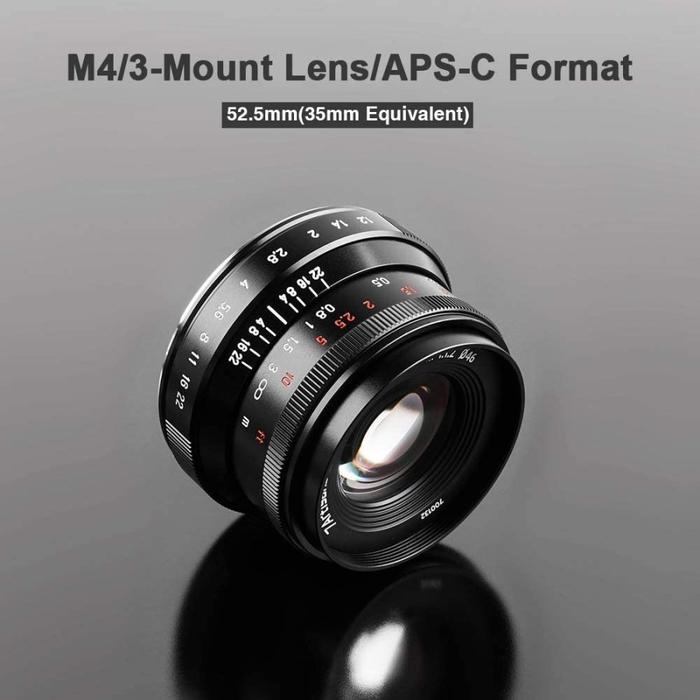 7artisans 35mm F1.2 Mark II APSC Lens For Sony E Mount - Fujifilm FX - M/43 - Canon M Lensa Kamera - SONY E · 3
