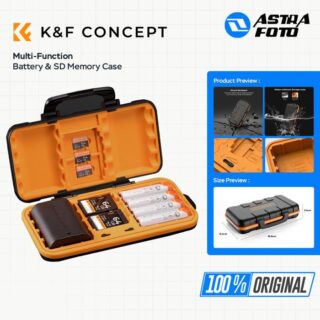 KNF Concept Multi-Function Battery & SD Memory Case Waterproof K&F