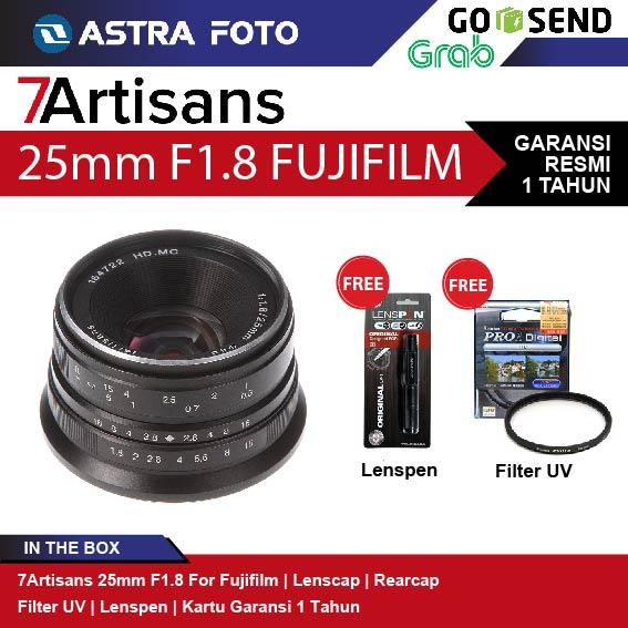 7ARTISANS 25mm F/1.8 FOR FUJIFILM FUJI X LENS - 7Artisan 25mm F1.8 · 2