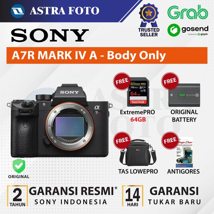 Sony Sony A7R IVA Body Sony Alpha A7RIV A Sony A7R iv a A7RIVA - Komplit