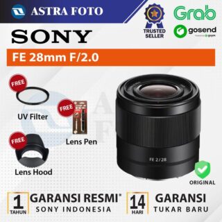 SONY FE 28mm F/2.0 / SONY 28mm F2 LENS FULL FRAME LENSA SONY MIRRORLES