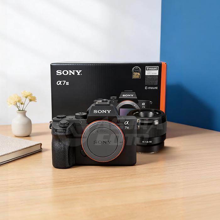 Sony Alpha A7iii Kit Lens Fe 50mm F1.8 / A7 III / A7 Mark III - Komplit · 6