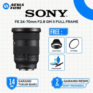 Sony FE 24-70mm f2.8 GM II Lens - Lensa Kamera Sony Full Frame