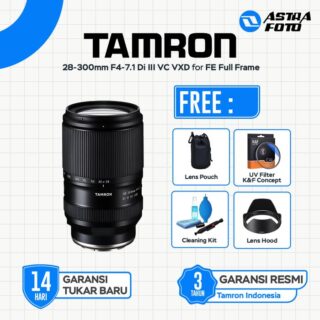 Tamron 28-300mm F4-7.1 Di III VC VXD For Sony FE Full Frame Lens