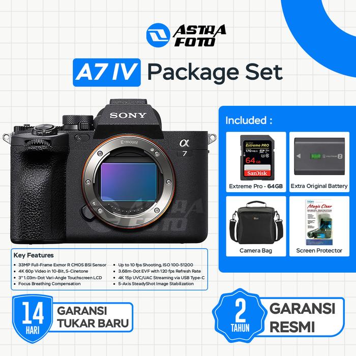 Sony A7IV Body Only - Sony A7 IV Sony A7 Mark IV - A7IV BO Full Frame - Sony A7iv Body · 3