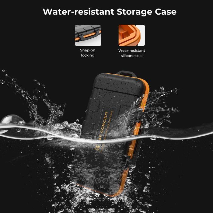 KNF Concept Multi-Function Battery & SD Memory Case Waterproof K&F · 4