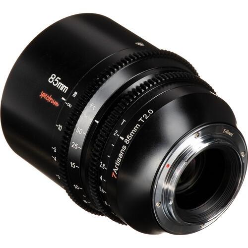 7artisans Spectrum 85mm T2.0 Prime Cine Lens - SONY E · 3
