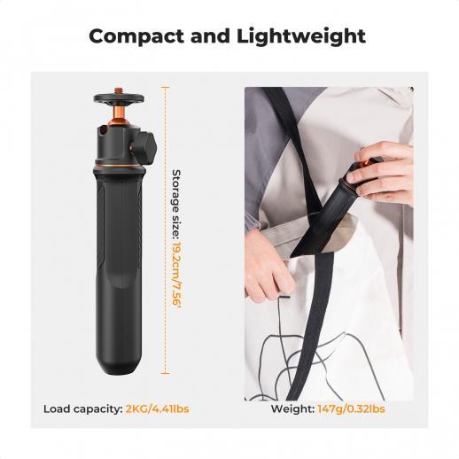 KNF Concept MS11 Mini Tripod 3 in 1 For HP Smartphone & Camera Action Cam with Bluetooth Remote K&F Concept · 3
