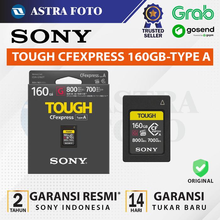 Sony SONY CFEXPRESS 160GB TYPE A TOUGH MEMORY CARD CF EXPRESS ORIGINAL