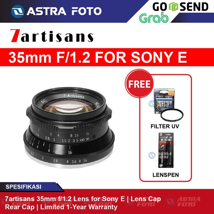 7ARTISANS LENS 35mm F/1.2 FOR LENSA SONY E MOUNT · 2