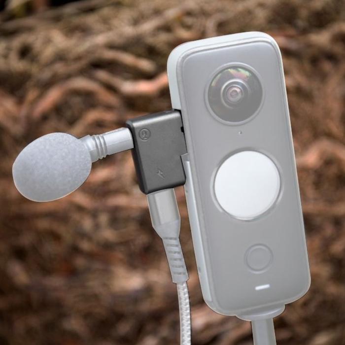 Insta360 One X2 Mic Adapter 3.5MM Original Resmi · 2