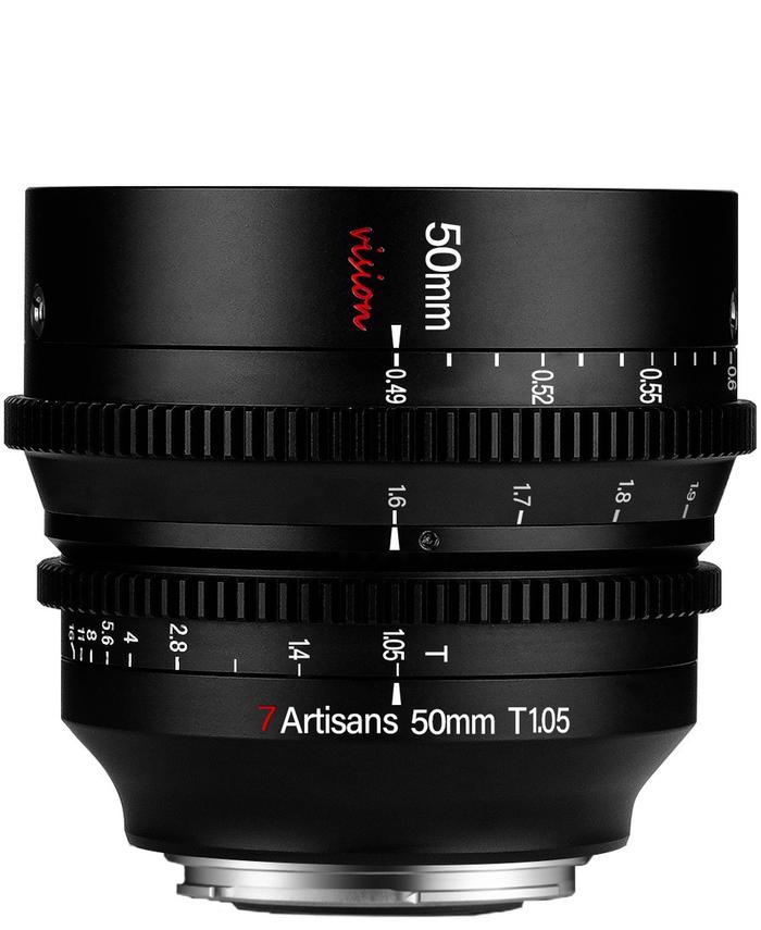 7artisans 50mm T1.05 Cine Lens APS-C format for Mirrorless - SONY E · 3