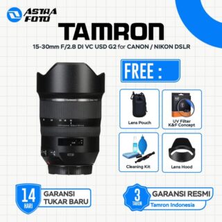TAMRON 15-30mm F/2.8 DI VC USD G2 FOR CANON NIKON LENSA DSLR