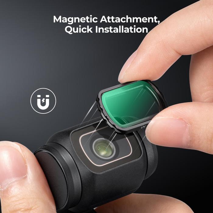 K&F Concept UV Filter Magnetic For DJI Osmo Pocket 3 Protector MCUV Optical Glass Nano UV KNF Concept · 2
