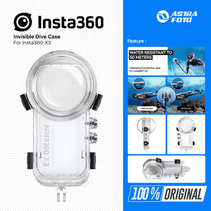 Insta360 Insta360 X3 Invisible Dive Case