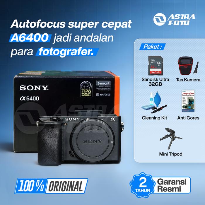 SONY A6400 BODY ONLY / SONY ALPHA A6400 BO - Standard, Body Only · 2