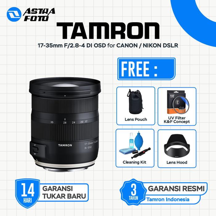 Tamron TAMRON 17-35mm F/2.8-4 DI OSD FOR CANON NIKON LENSA DSLR