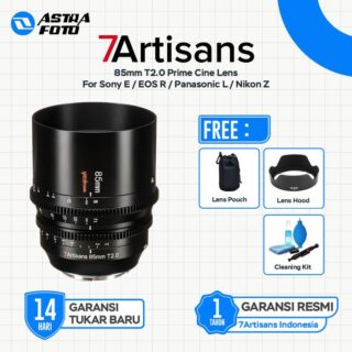 7artisans Spectrum 85mm T2.0 Prime Cine Lens - SONY E