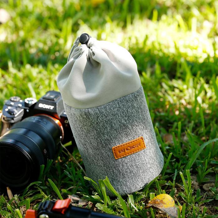 KNF Concept Protective Lens Pouch for Camera Lens 10x18cm Lens Bag K&F · 6