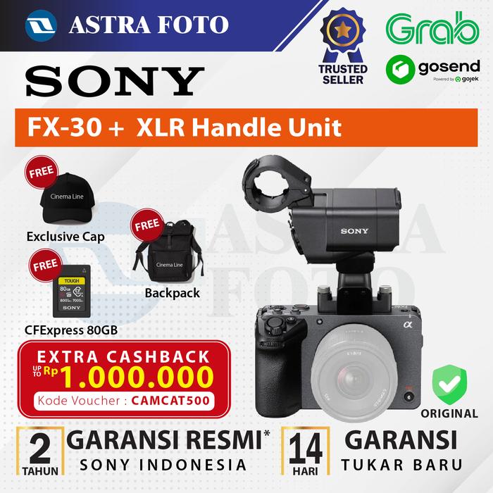 Sony Sony FX30 FX-30 Digital Cinema Camera with XLR Handle Unit