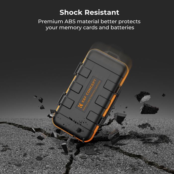 KNF Concept Multi-Function Battery & SD Memory Case Waterproof K&F · 3