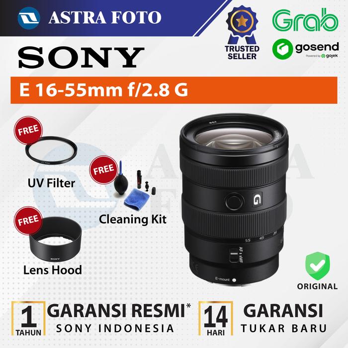 Sony Sony E 16-55mm f/2.8 G Lens / Sony 16-55mm / Lensa Sony 16-55mm RESMI