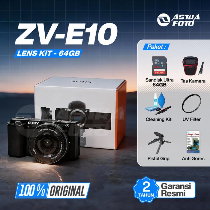 Sony Alpha ZV-E10 Kit 16-50mm II ZVE10 / ZV E10 Mirrorless Camera - Standard · 9