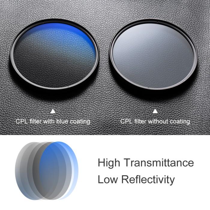 KNF Concept 40.5mm Filter MC CPL Filter Multi Coating K&F Concept K&F · 4