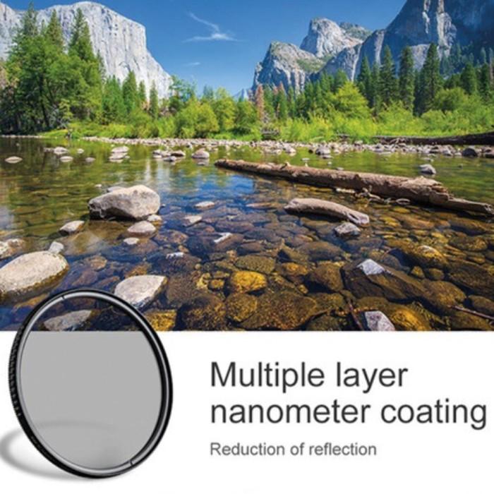 KNF Concept 40.5mm Slim CPL Filter Multi Coating +German Optics K&F · 3