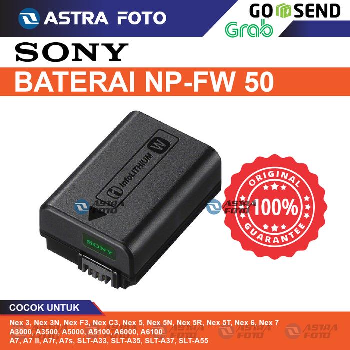 BATTERY SONY NP-FW50 ORIGINAL SONY · 2